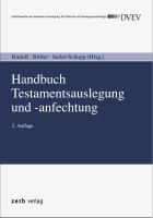 Abbildung: Handbuch Testamentsauslegung und -anfechtung 
