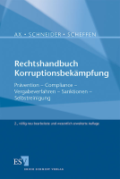 Abbildung: Rechtshandbuch Korruptionsbekämpfung