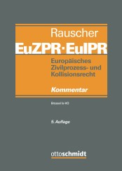Abbildung: Europäisches Zivilprozess- und Kollisionsrecht - EuZPR EuIPR