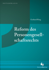 Abbildung: Reform des Personengesellschaftsrechts