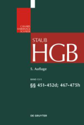 Abbildung: Staub, Handelsgesetzbuch (HGB) - Band 13/1