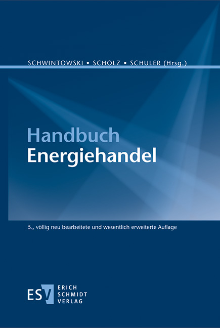 Abbildung: Handbuch Energiehandel