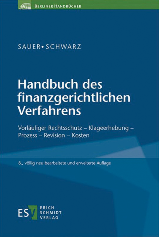 Abbildung: Handbuch des finanzgerichtlichen Verfahrens