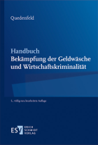 Abbildung: Handbuch Bekämpfung der Geldwäsche und Wirtschaftskriminalität