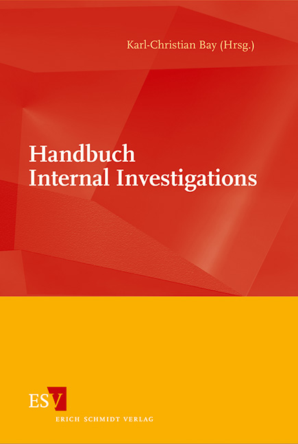 Abbildung: Handbuch Internal Investigations 