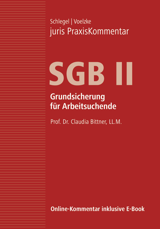 Abbildung: juris PraxisKommentar SGB II - Grundsicherung für Arbeitsuchende