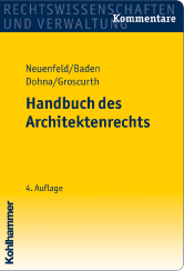 Abbildung: Handbuch des Architektenrechts