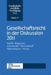 Abbildung: Gesellschaftsrecht in der Diskussion 2011