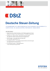 Abbildung: Deutsche Steuer-Zeitung (DStZ) 