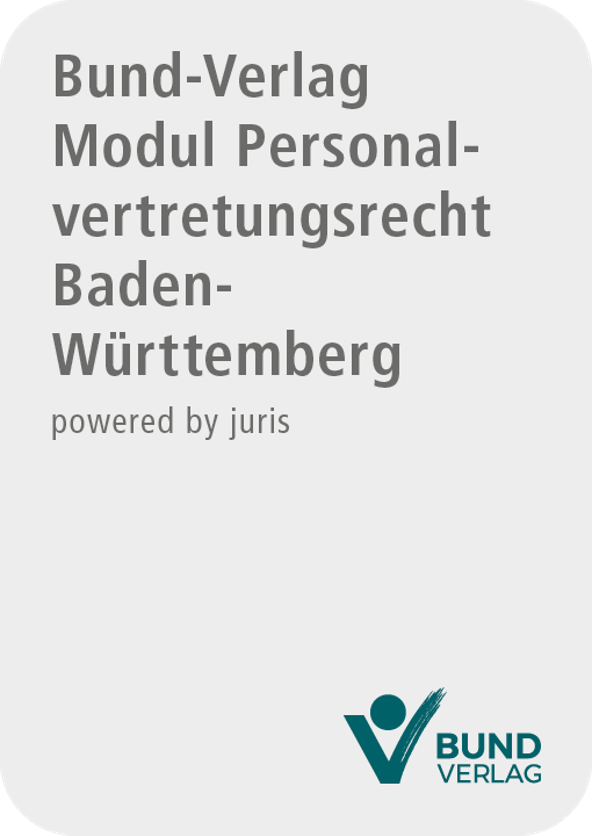 Bund-Verlag Modul Personalvertretungsrecht 