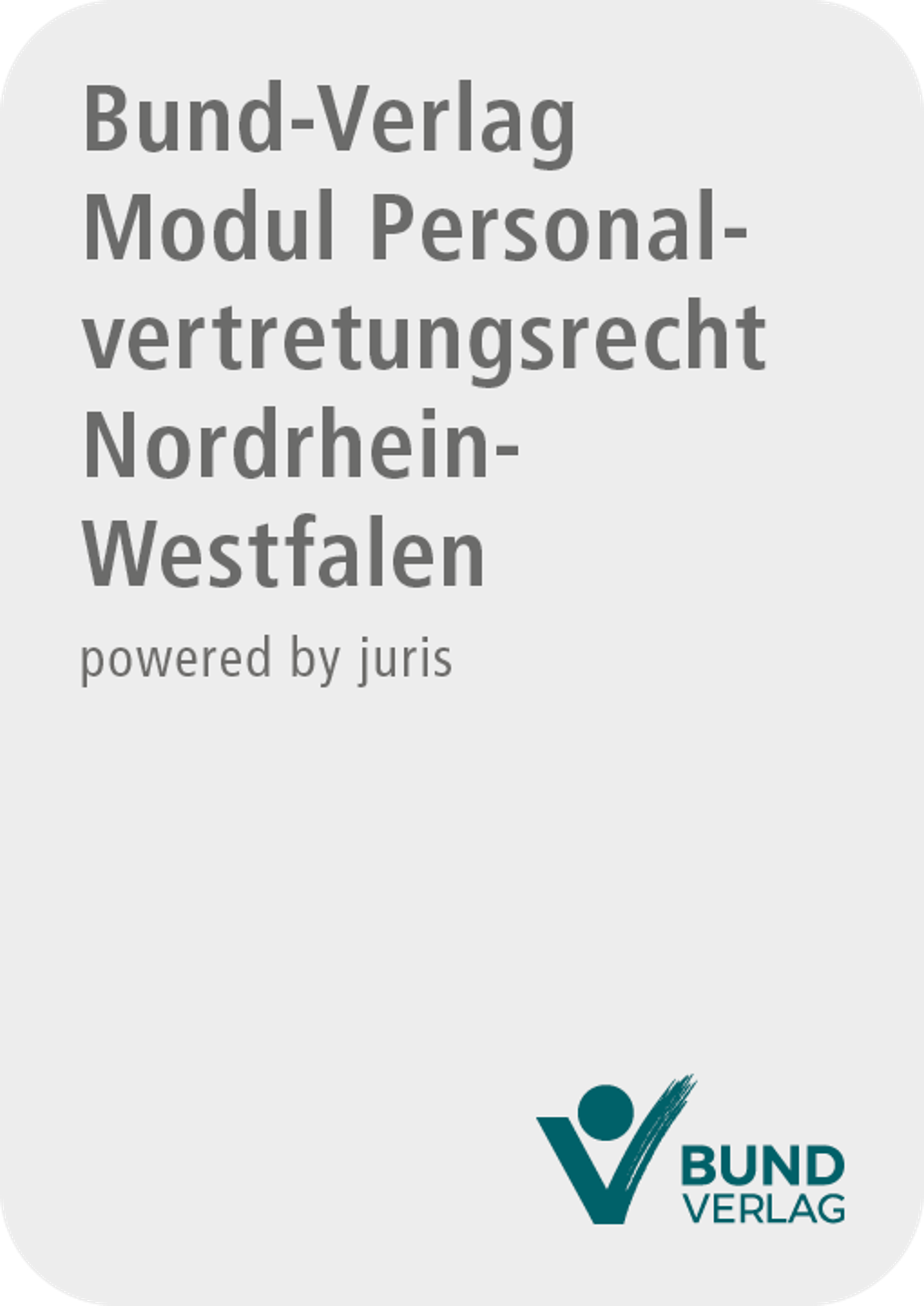 Bund-Verlag Modul Personalvertretungsrecht 