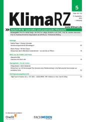 Abbildung: Zeitschrift für materielles und prozessuales Klimarecht (KlimaRZ)