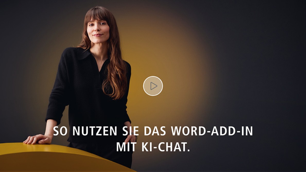 Video juris Vword Add-in SteuerPraxis KI